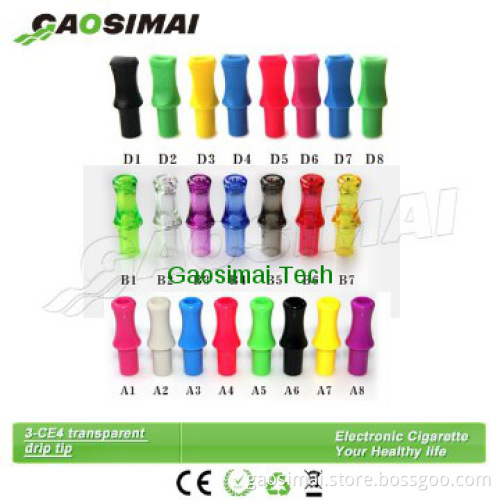 E-cigarette drip tip wholesale,silisone test drip tip,ce4 drip tip